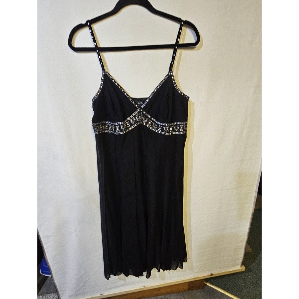 Women's Mixit Goth Core Coastal Cowgirl Y2k Womans Black Dress 12